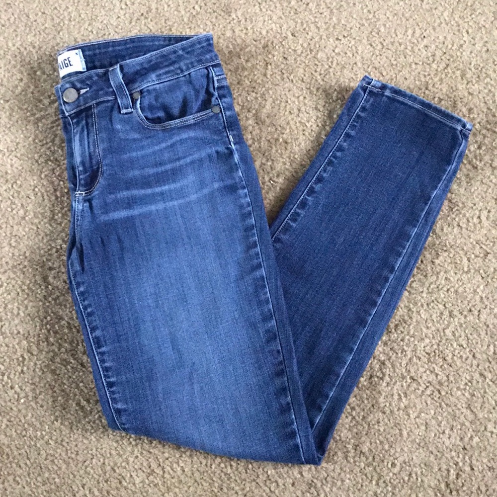 PAIGE skyline ankle peg jeans